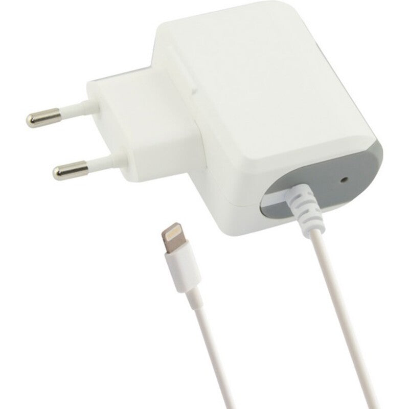 Caricabatterie da Parete Lightning 1A Contact iPhone Bianco