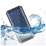 Boîtier étanche Samsung Galaxy S8 KSIX Aqua Case noire transparente