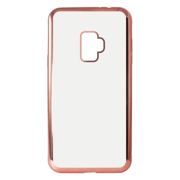 Custodia per Cellulare Samsung Galaxy S9 KSIX Flex Metal TPU Flessibile