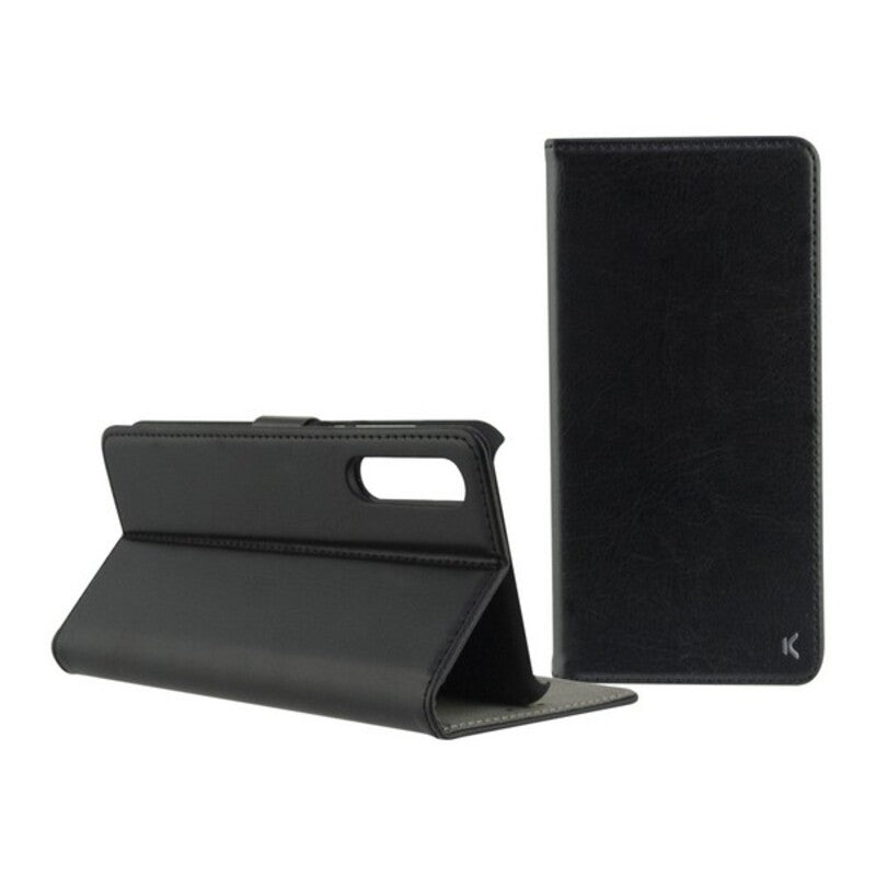 Funda Folio para Móvil Huawei P 20 KSIX Negro