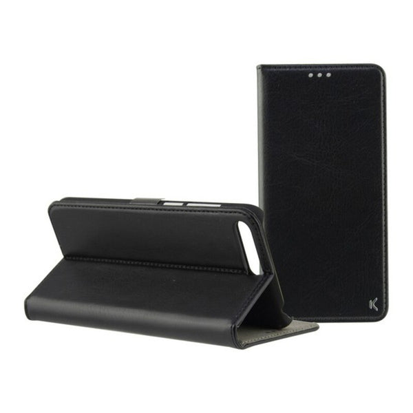 Funda Folio para Móvil Huawei Y6 2018 KSIX Negro