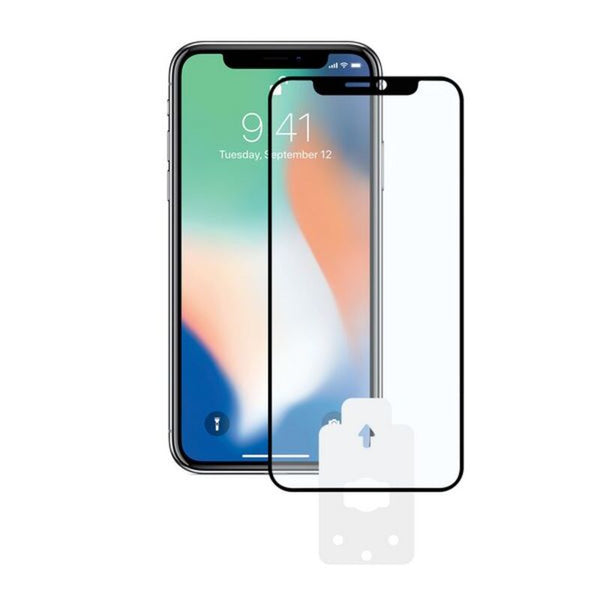 Protettore Schermo Vetro Temprato per Cellulare Iphone X, Xs KSIX 2.5D Nero