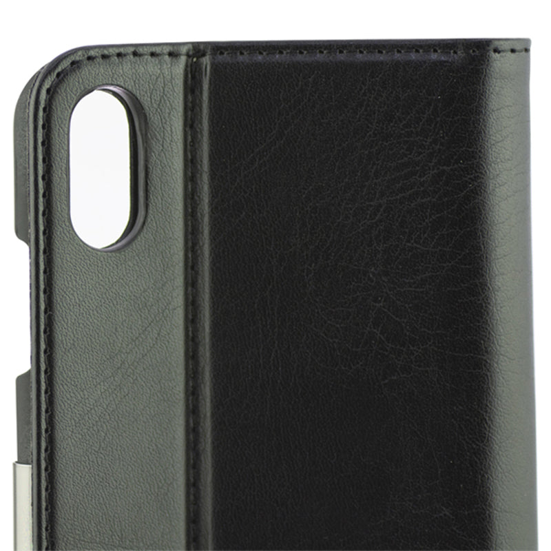 Funda Folio para Móvil Iphone XS Max KSIX Negro