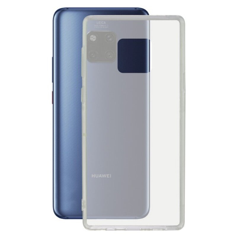 Funda para Móvil Huawei Mate 20 Pro KSIX Flex Transparente