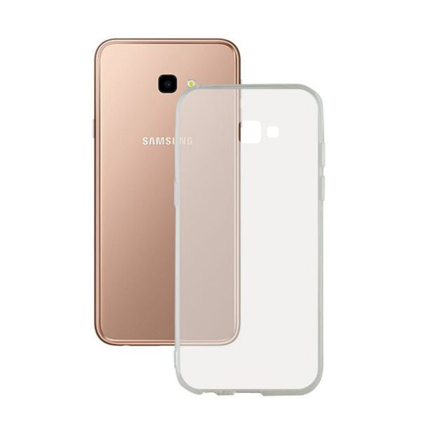 Funda para Móvil Samsung Galaxy J4+ 2018 Flex TPU Transparente