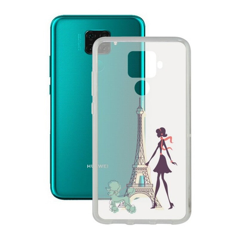 Funda para Móvil Huawei Mate 30 Lite Contact Flex France TPU