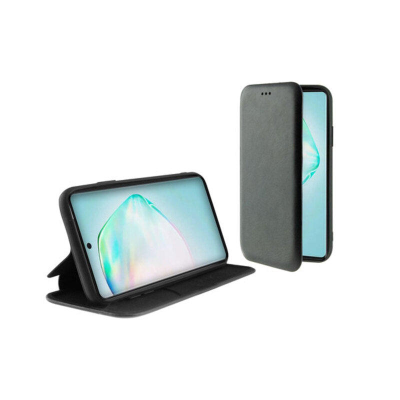 Funda Folio para Móvil Samsung Galaxy A91/S10 Lite KSIX TPU Negro