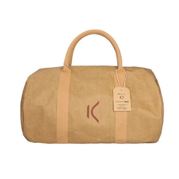 Sac de sport KSIX Weekendbag Paper Kraft respectueux de l'environnement Brown