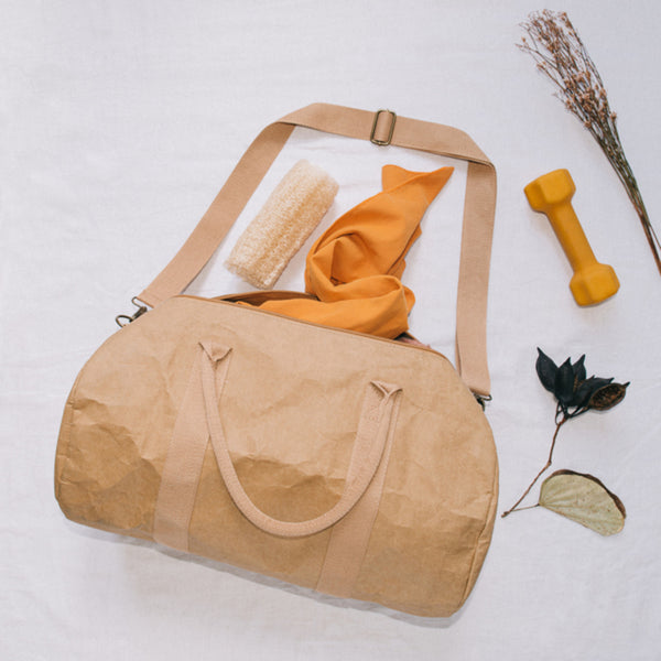 Sac de sport KSIX Weekendbag Paper Kraft respectueux de l'environnement Brown