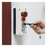 Contact anti-contenu Contact SAFE SACE TOUCH Black Aluminium