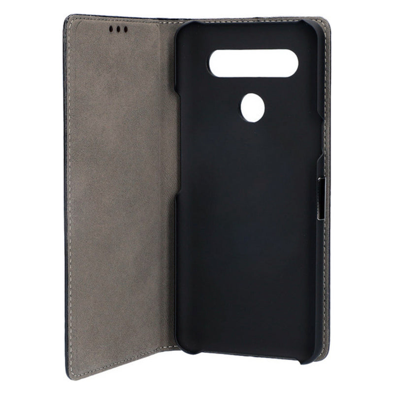 Custodia Folio per Cellulare LG K41S KSIX Standing Nero TPU Ecopelle