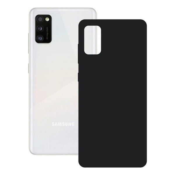 Custodia per Cellulare Samsung Galaxy A41 KSIX Silk Nero