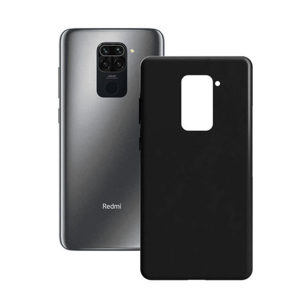 Xiaomi Redmi 9 Case mobile 9 Contact Silk TPU Nero