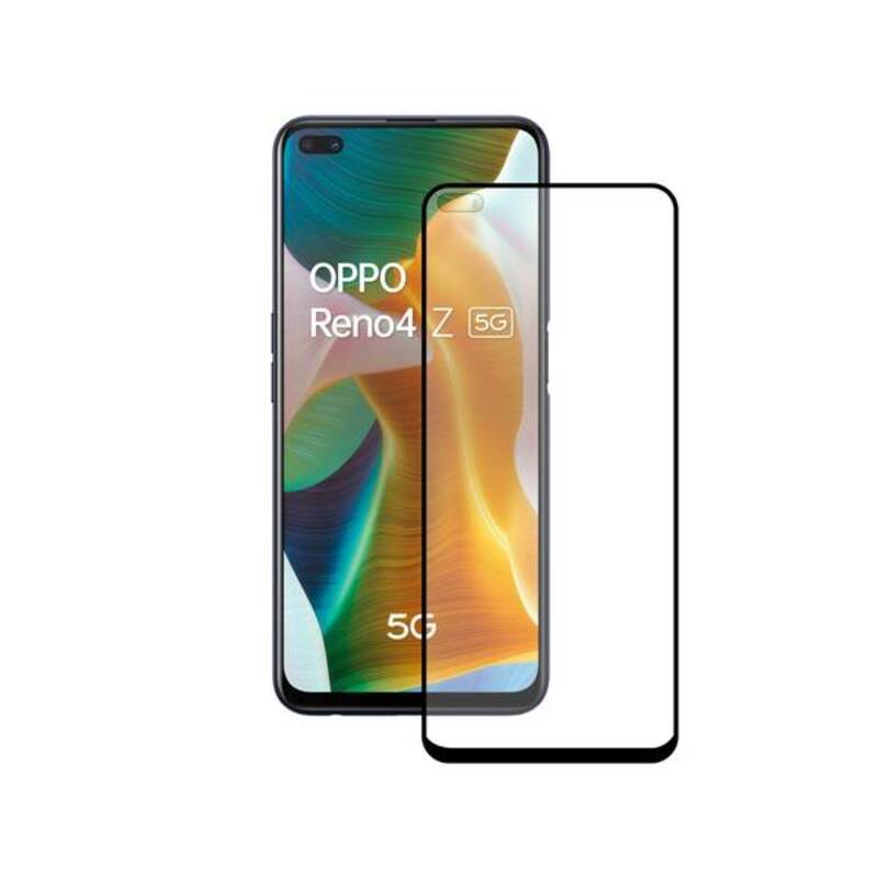 Protettore Schermo Vetro Temprato per Cellulare Oppo Reno 4Z 5G KSIX Full Glue 2.5D