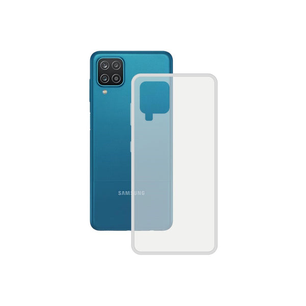 Case pour le contact mobile Contact Samsung Galaxy A12 Transparent