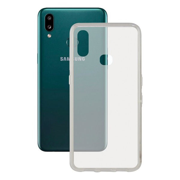 Custodia per Cellulare Samsung Galaxy A10s KSIX Flex TPU Trasparente