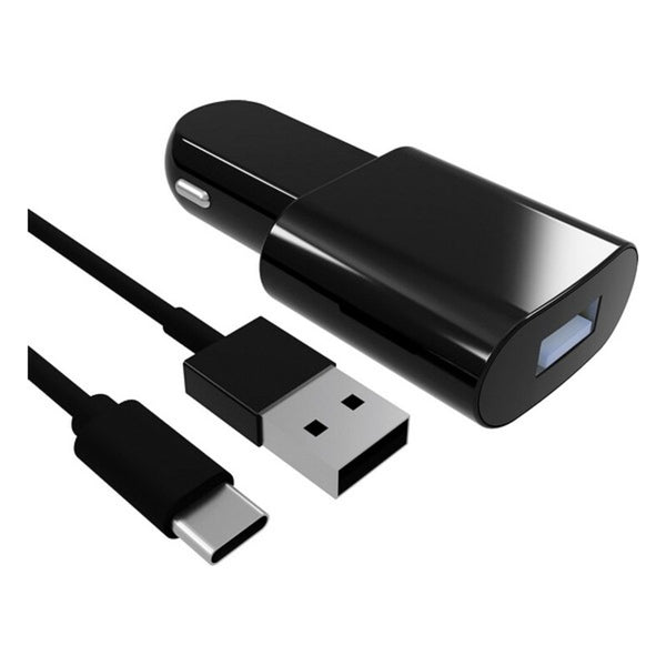 Auto Ladegerät USB-C (1 m) schwarz