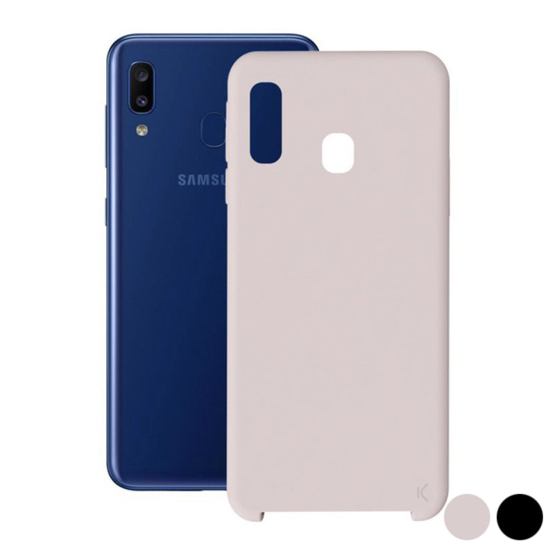 Funda para Móvil Samsung Galaxy A20 KSIX Soft