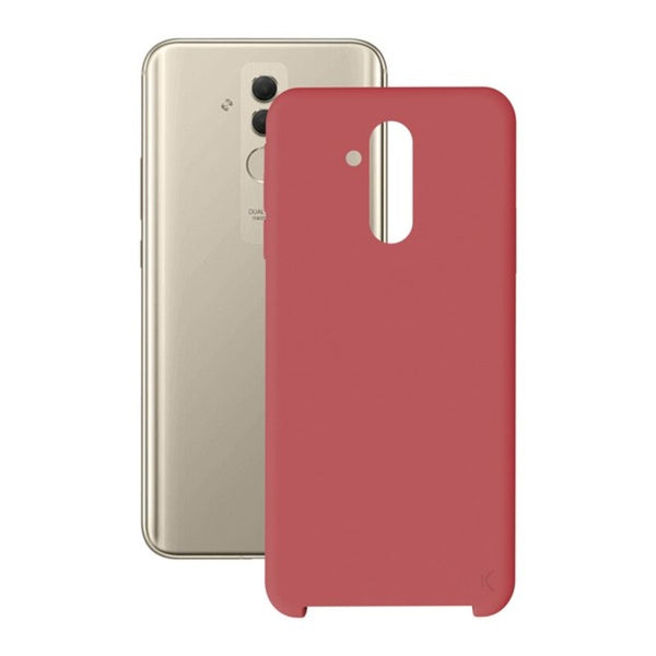 Custodia per Cellulare Huawei Mate 20 Lite KSIX Soft Rosso