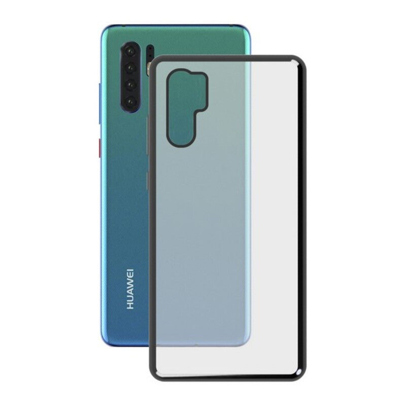 Handyhülle Huawei P30 Pro KSIX Flex Metal Grau