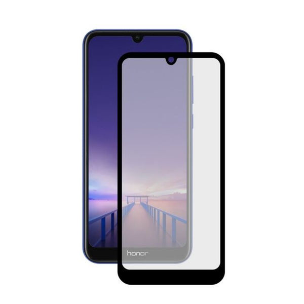 Protecteur d'écran mobile en verre trempé Honor 8A KSIX Extreme 2.5D noir