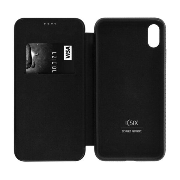 Funda Folio para Móvil Iphone X KSIX Executive Negro