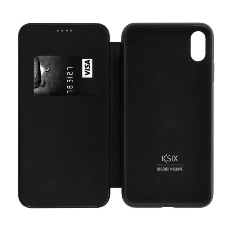 Funda Folio para Móvil Iphone X KSIX Executive Negro