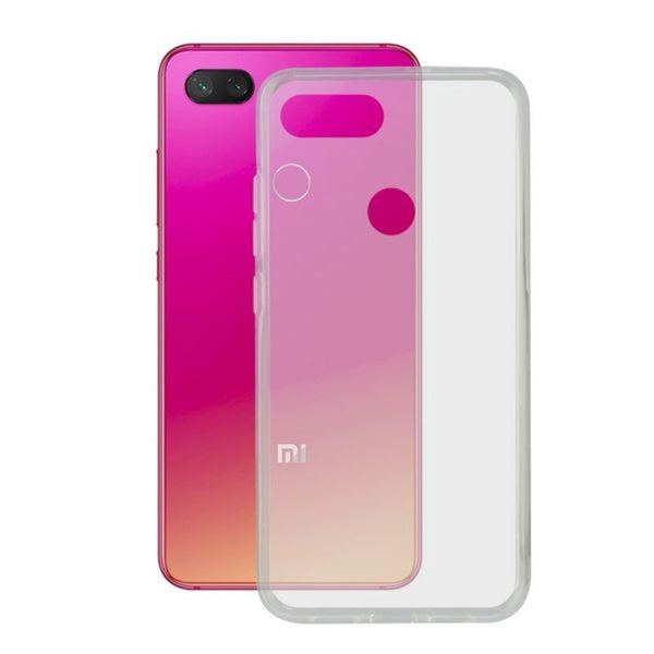 Funda para Móvil Xiaomi Mi 8 Lite KSIX Flex TPU Transparente