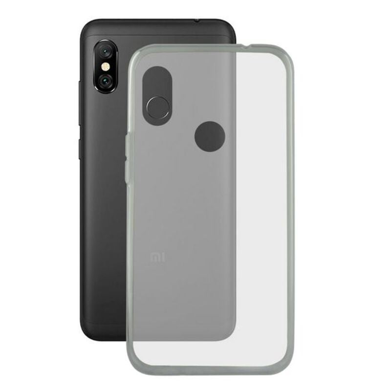 Funda para Móvil Xiaomi Redmi Note 6 Pro KSIX Flex TPU Transparente