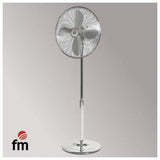 Ventilatore Grupo FM PM-140 50W in metallo Cromo