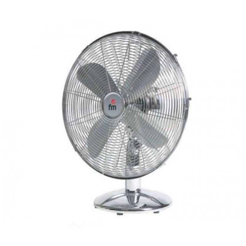 Table Fan Grupo FM SM140 50W Chrome