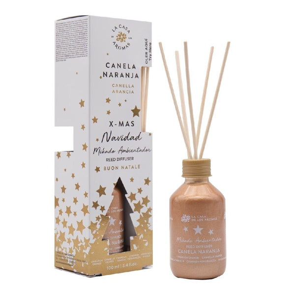 Ambientador Flor de Mayo Mikado Naranja Navidad Canela (100 ml)