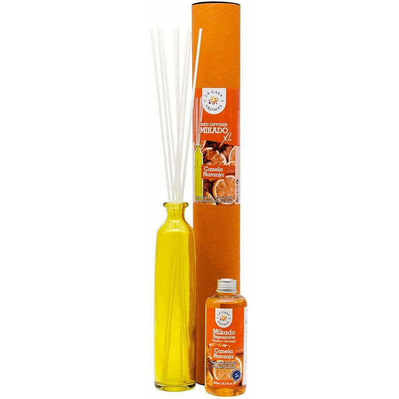 Varitas Perfumadas La Casa de los Aromas Mikado XL Naranja (250 ml)