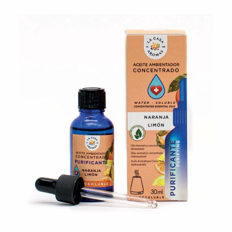 Öl La Casa de los Aromas Lufterfrischer Zitronengelb Orange (30 ml)