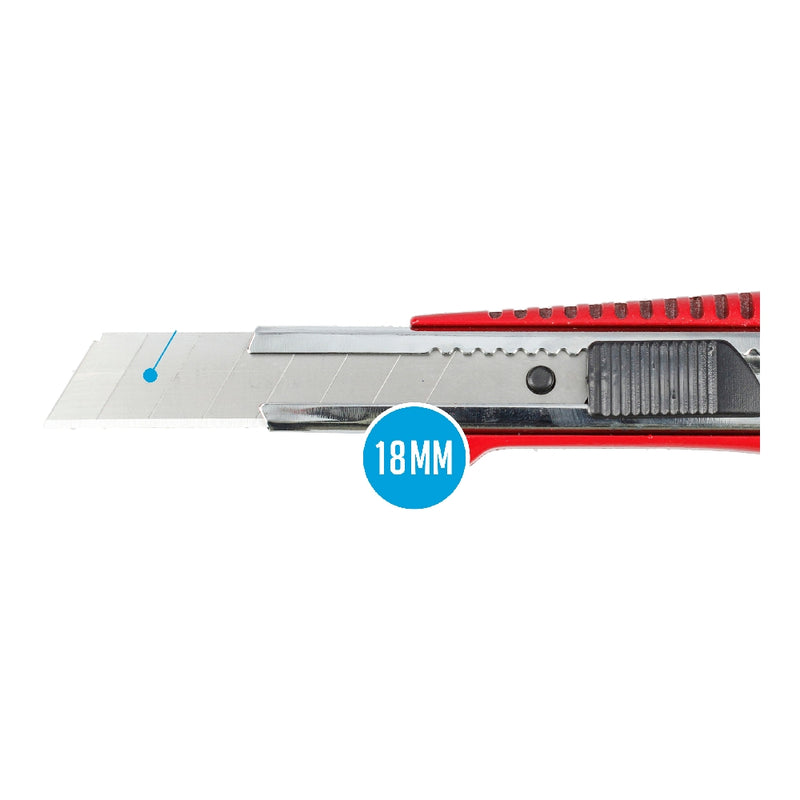 Cutter ferreux rouge 18 mm