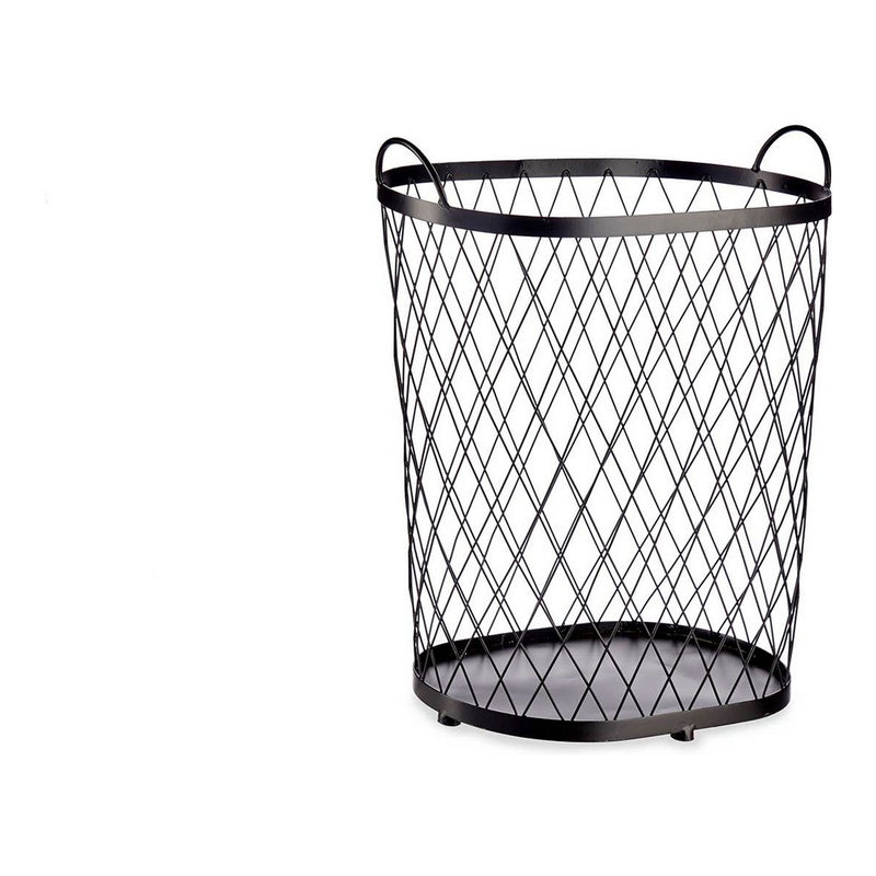 Basket Black Metal (1 UDS) (31 x 54,7 x 46,5 cm)