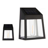 Plastik Solar Lampe (6,6 x 13 x 9,3 cm)