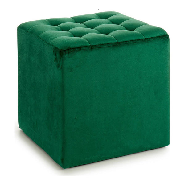 Puff Verde Velluto (35 x 35 x 35 cm)