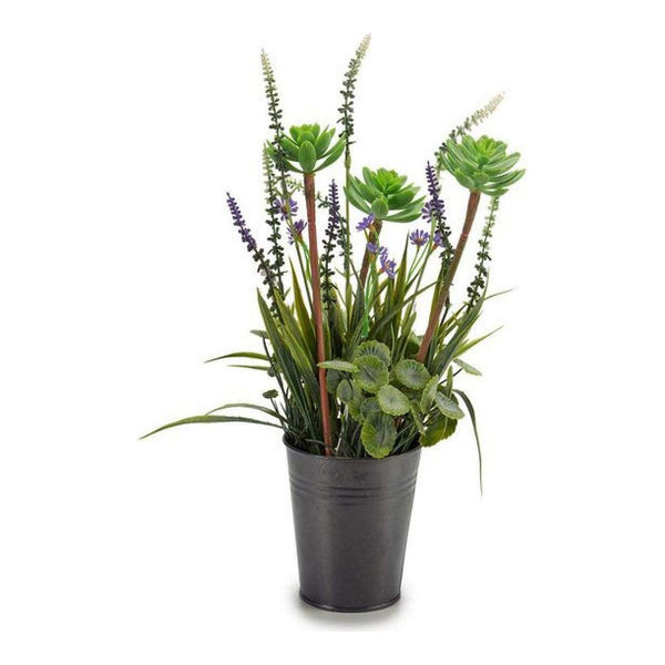 Pianta Decorativa Lavanda Metallo Plastica (13 x 40 x 13 cm) - zannishop