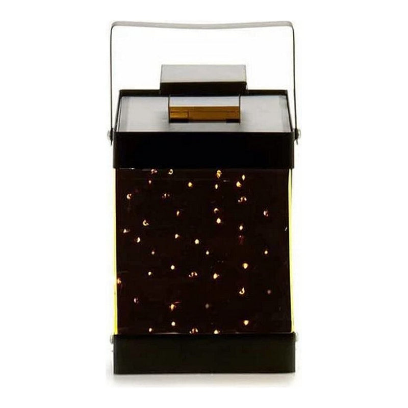 Torcia a LED Nero Metallo Specchio 10 (12,5 x 18,5 x 12,5 cm) - zannishop