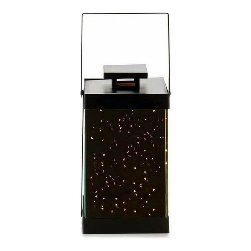 Torcia a LED Nero Metallo Specchio 20 (15,5 x 27 x 15,5 cm) - zannishop