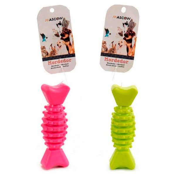 Jouets de chien en silicone (12 x 3,5 x 3,5 cm)