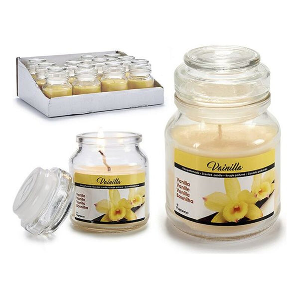 Scented Candle Jar Vanilla - zannishop