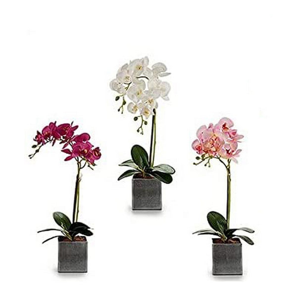 Fiore Decorativo Plastica Orchidea - zannishop