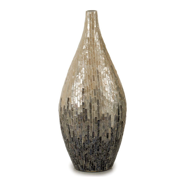 Vase gris dégradé (21 x 63 x 28 cm)