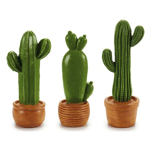 Estatuas de jardín Verde Resina Cactus 3