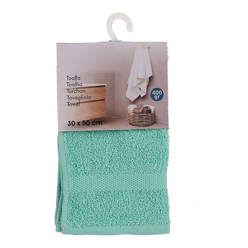 Serviette de bain turquoise (30 x 50 cm)