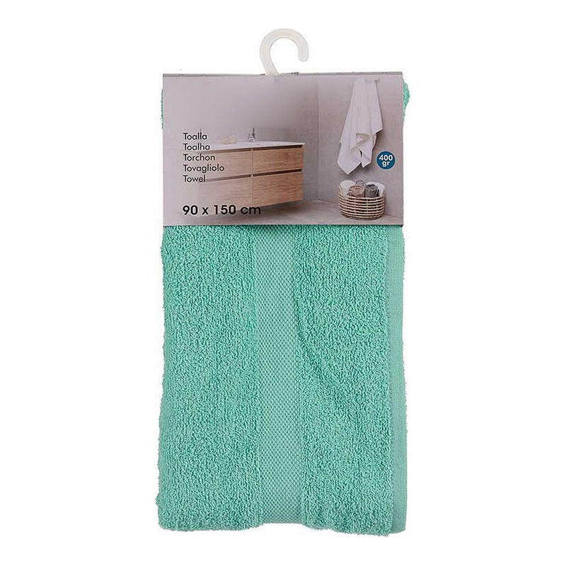 Serviette de bain turquoise (90 x 150 cm)