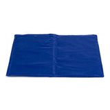 Tapis rafraîchissant pour animaux de compagnie bleu (39,5 x 1 x 50 cm)