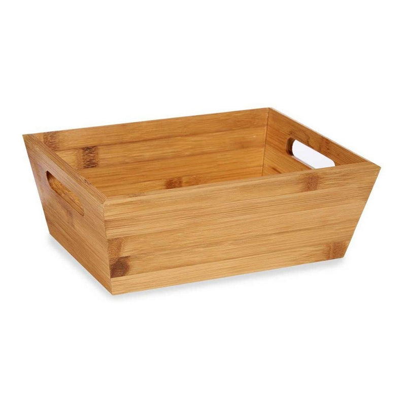 Caja Multiusos Natural Bambú (33 x 22 x 10 cm)